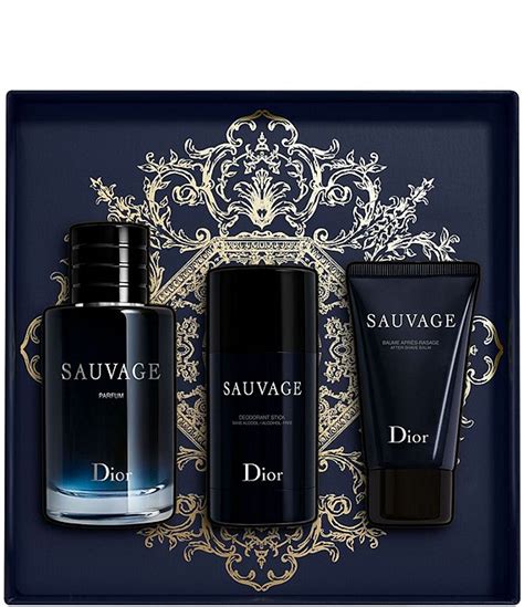 dior sauvage 3 piece gift set|christian dior perfume gift set.